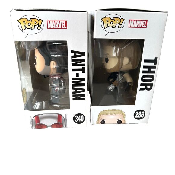 Funko Pop! Lot Of 2 Marvel Bundle Vinyl Figures Collection New w/Protector - Picture 2 of 7